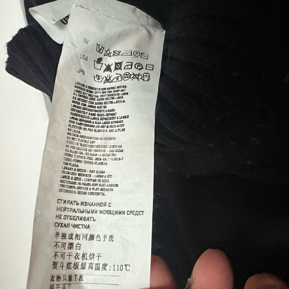 Stone Island 80% Wool 20% Polyamide XL V-Neck Sweater - Picture 7 of 7